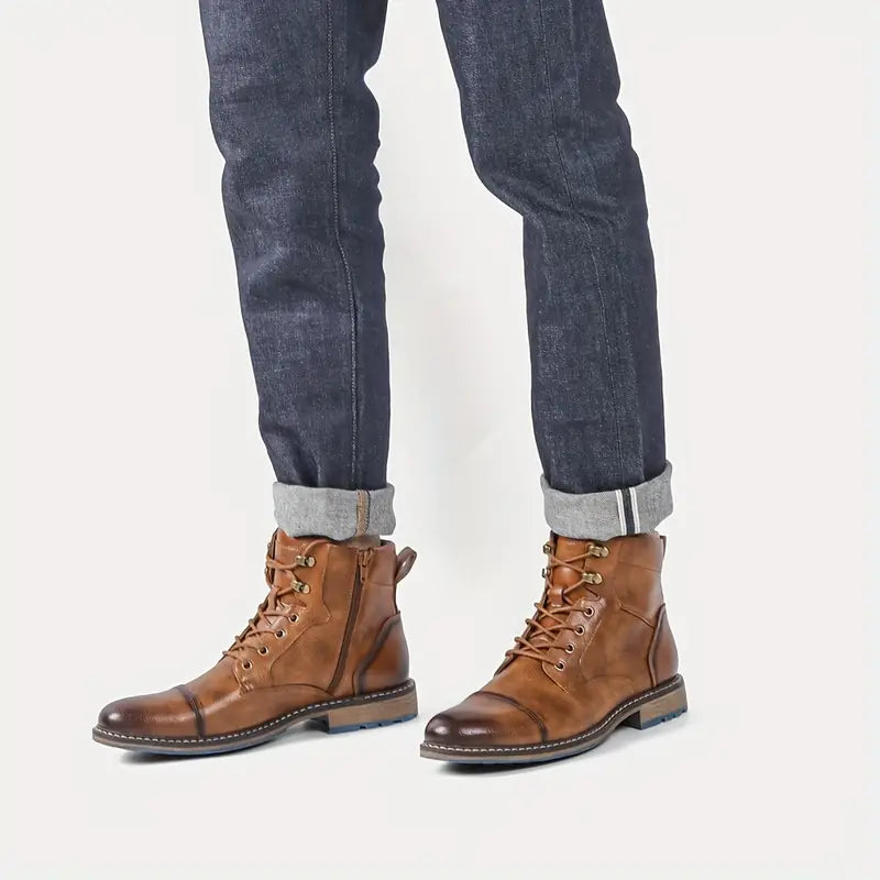 Nathan | Skórzane Buty Voyager