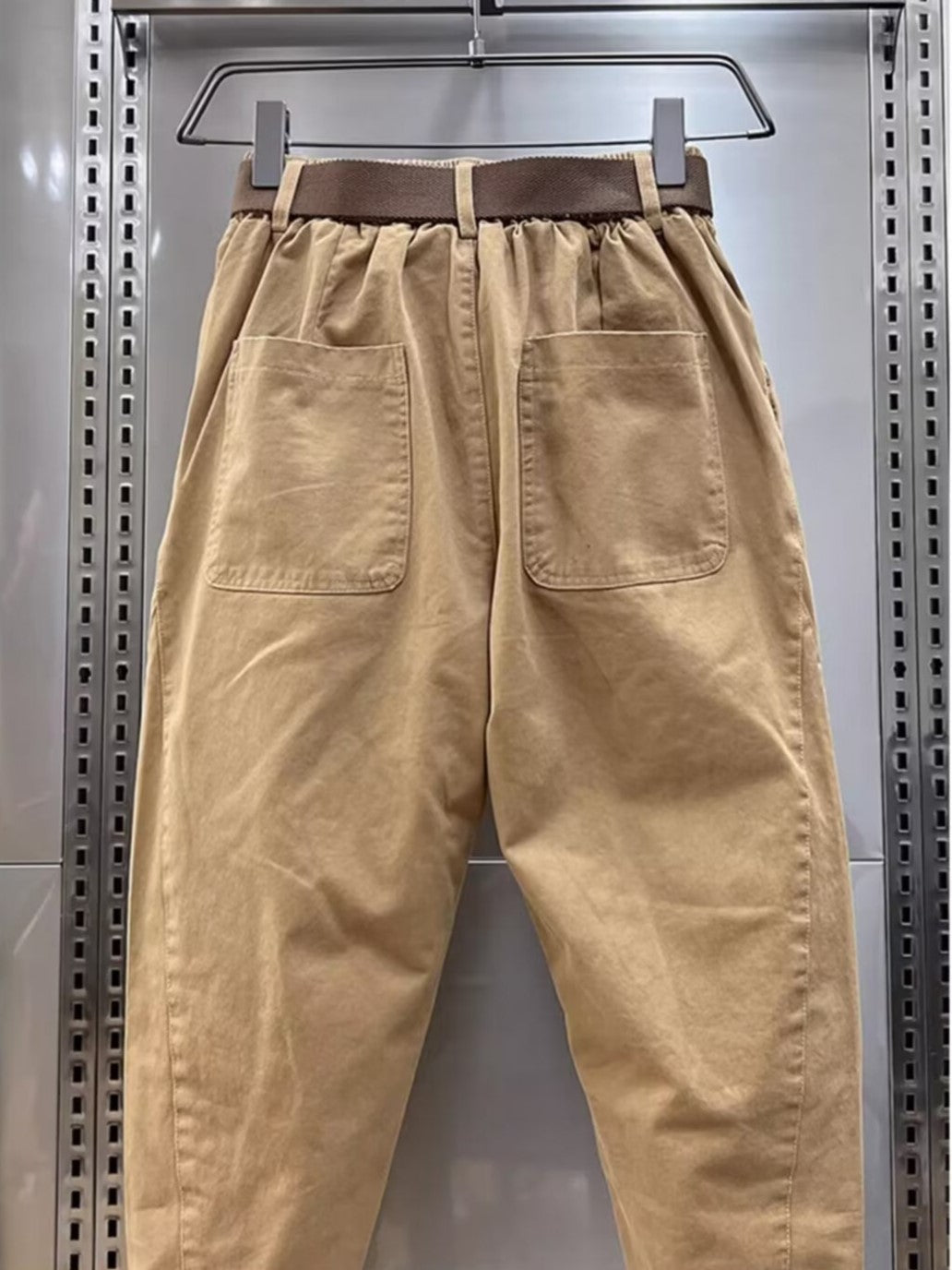 Laurent™ | Spodnie Capri z Pasekiem