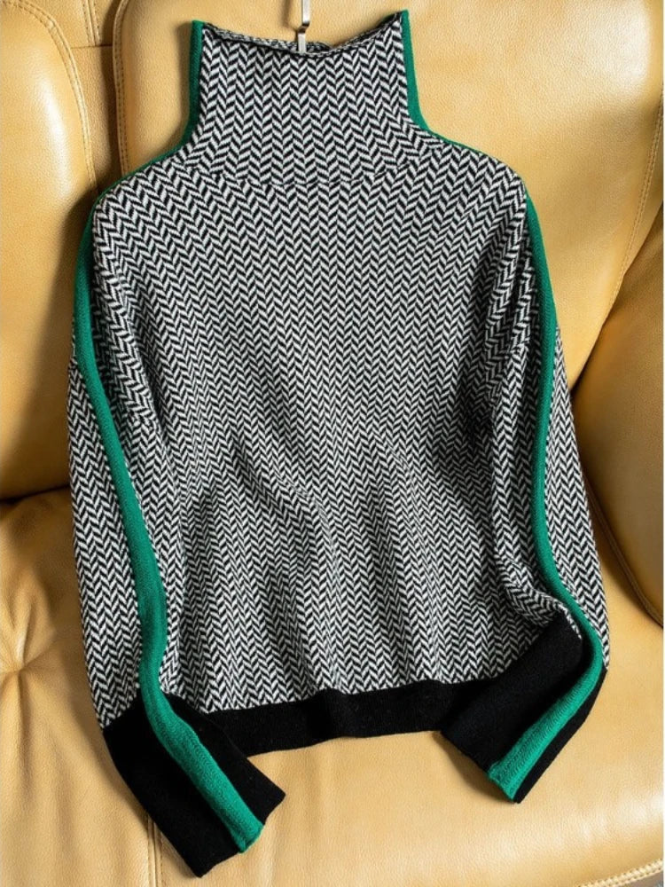 Emma | Sweter w Paski
