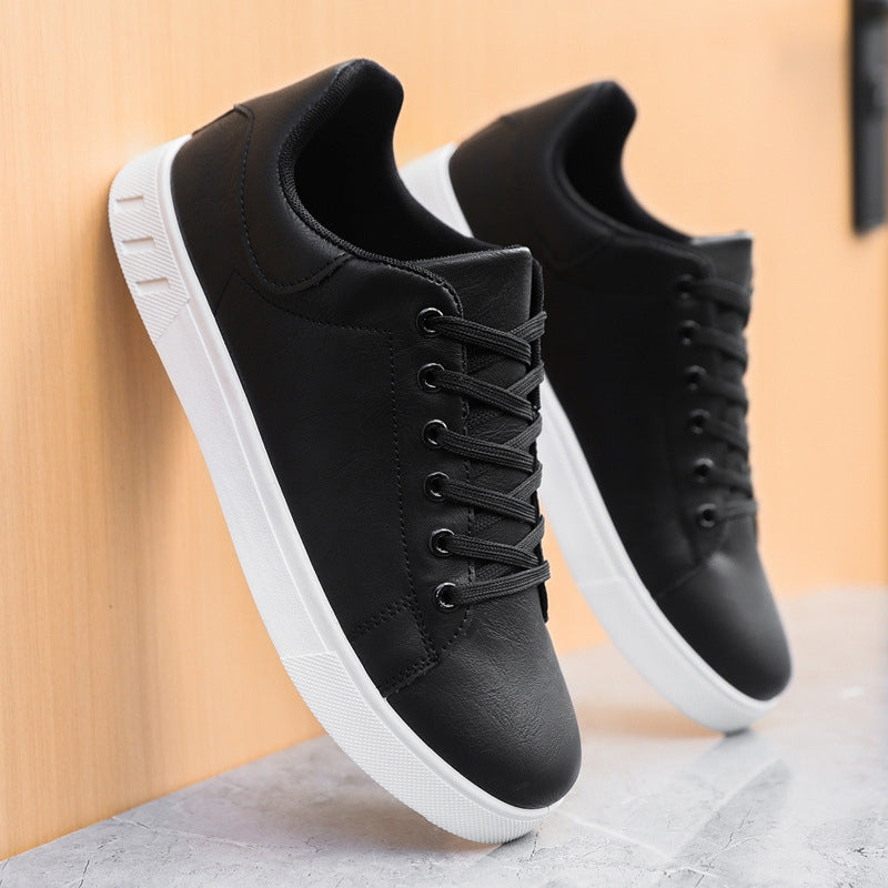 Diesel | Męskie Skórzane Sneakersy
