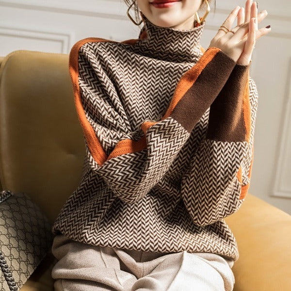 Emma | Sweter w Paski