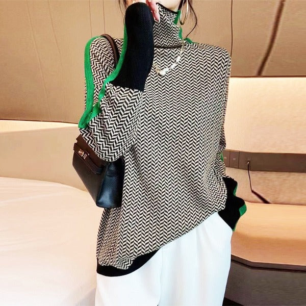 Emma | Sweter w Paski