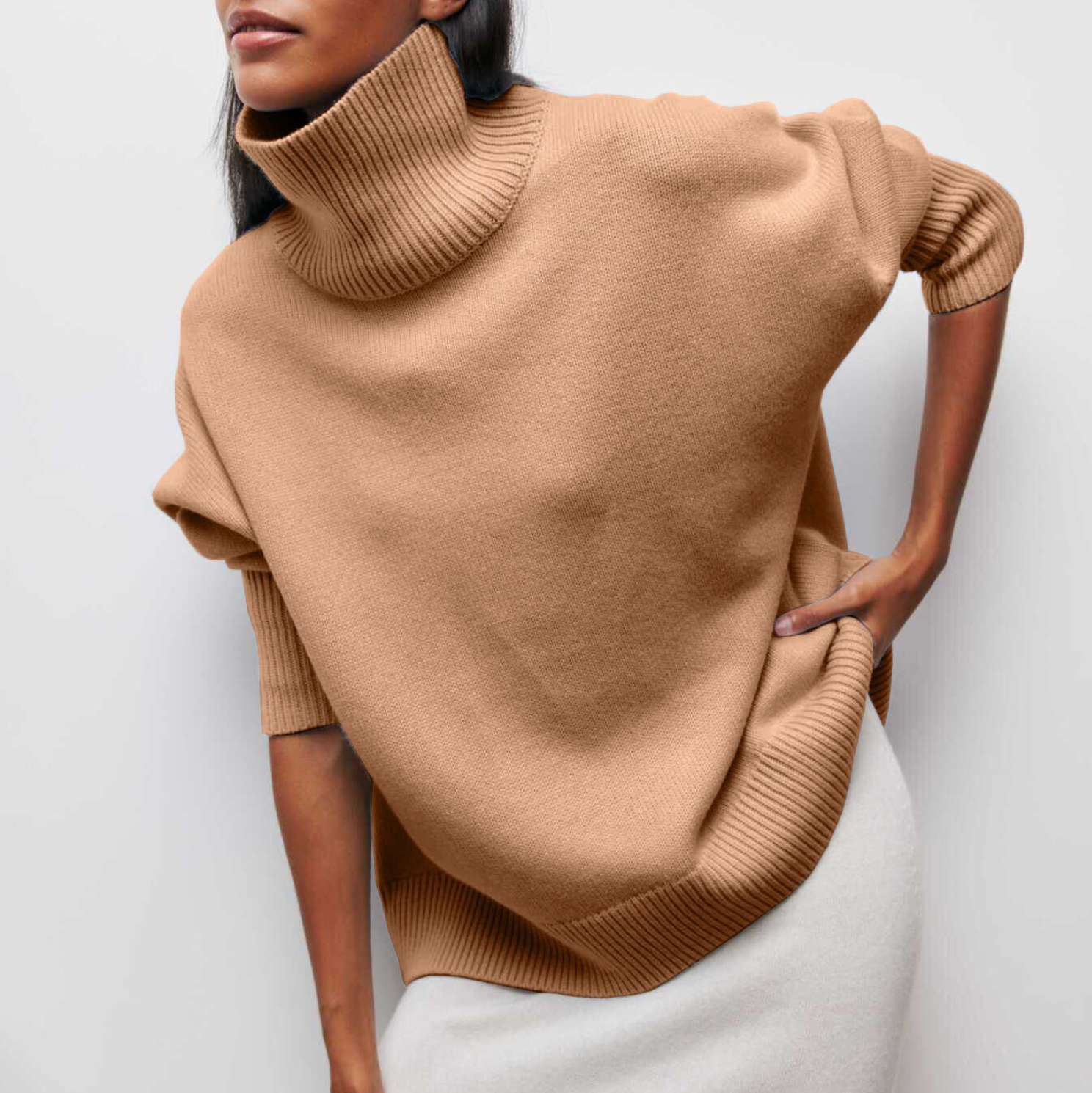 Amelia | Elegancki Sweter z Golfem