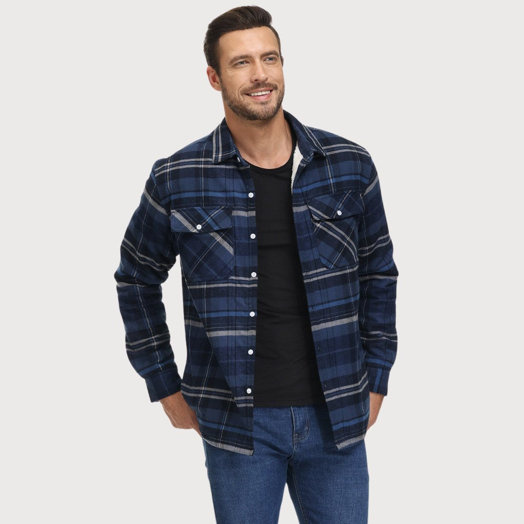 Męska Fleece'owa Kurtka