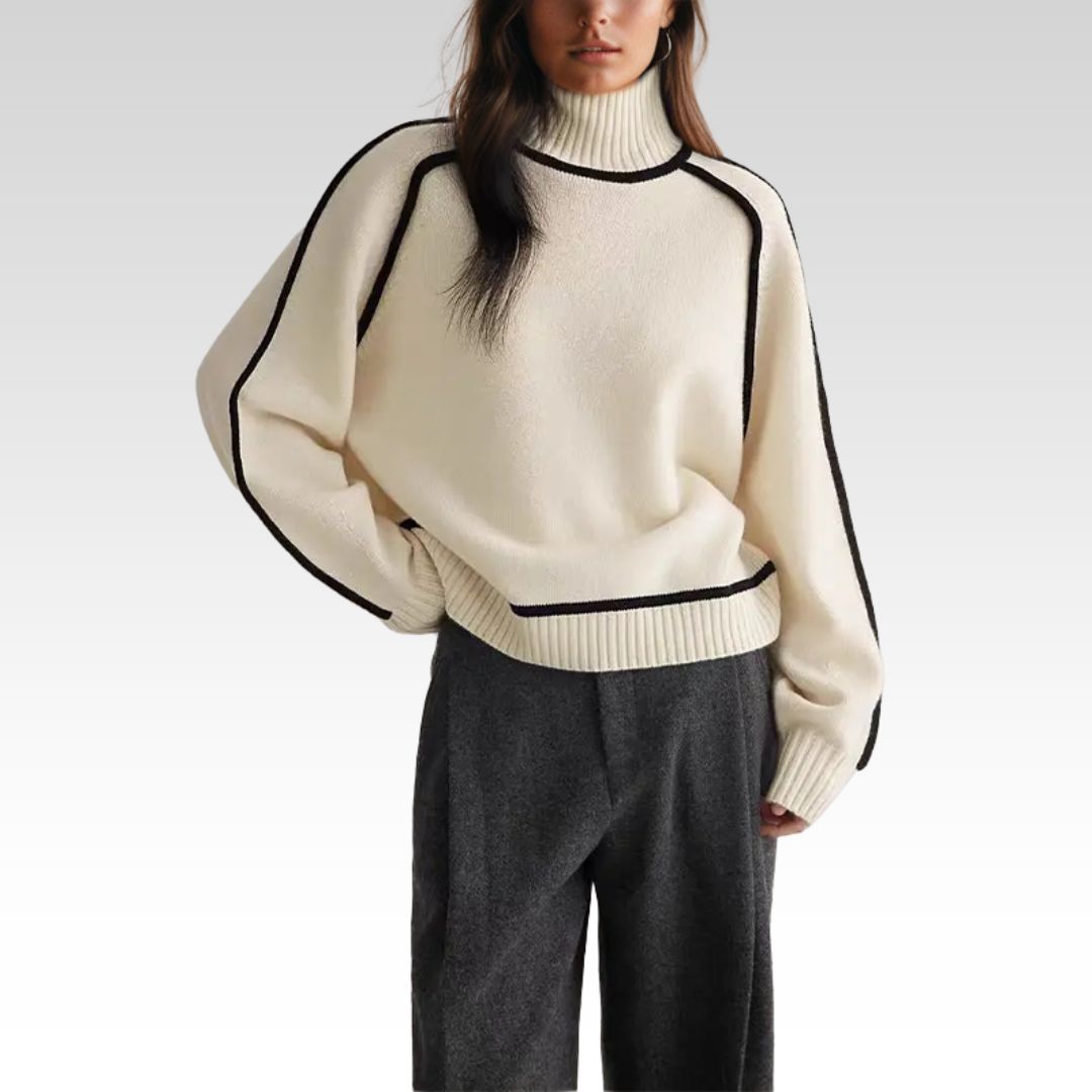 Lara | Sweter z golfem dla kobiet