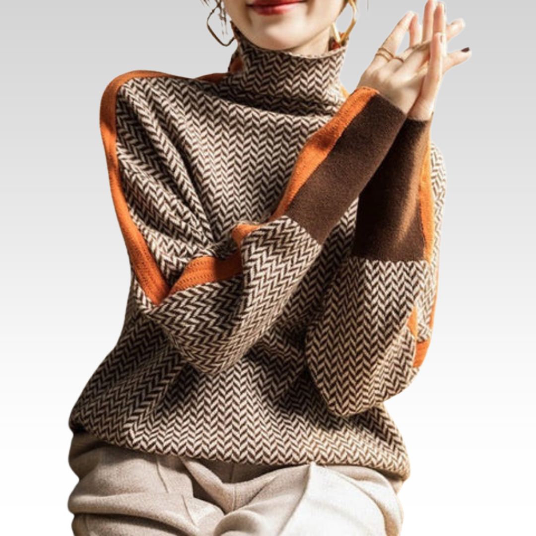 Emma | Sweter w Paski