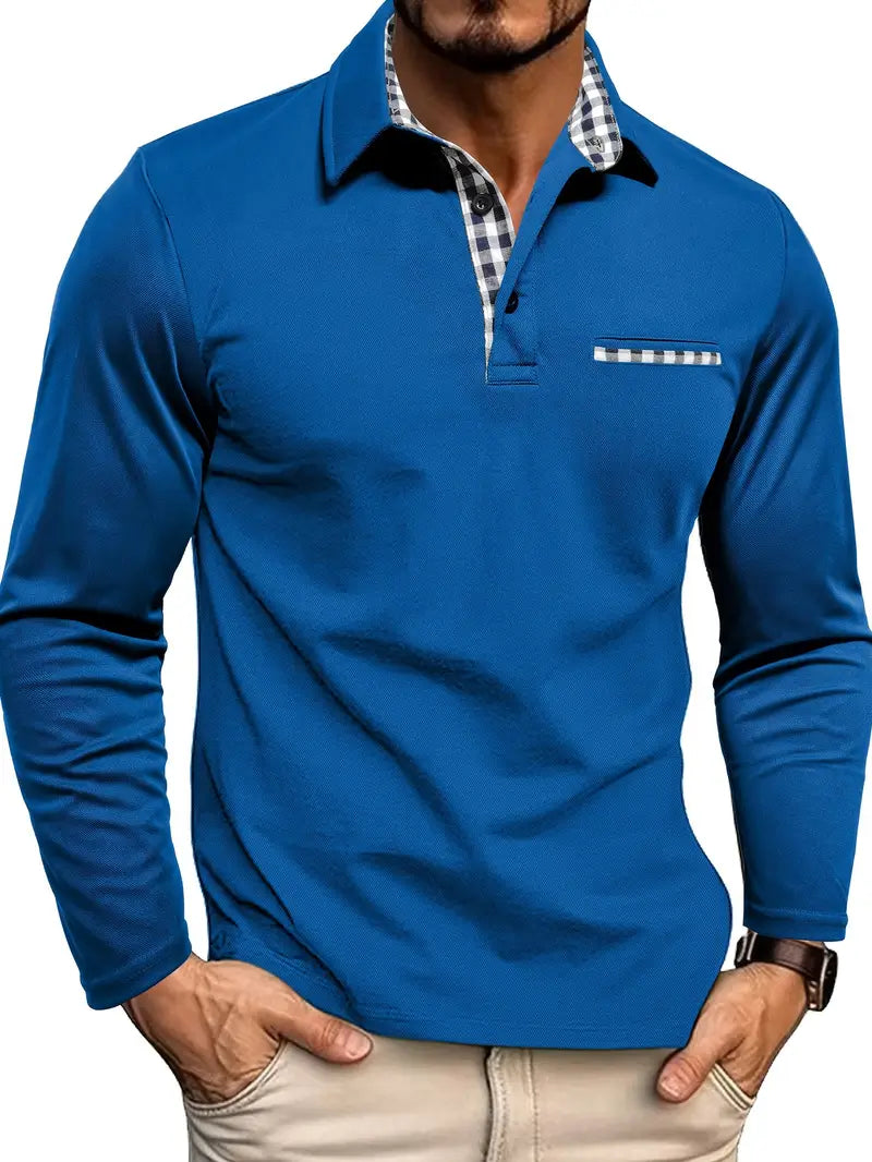 Zarien™ | Koszulka Polo z Długim Rękawem
