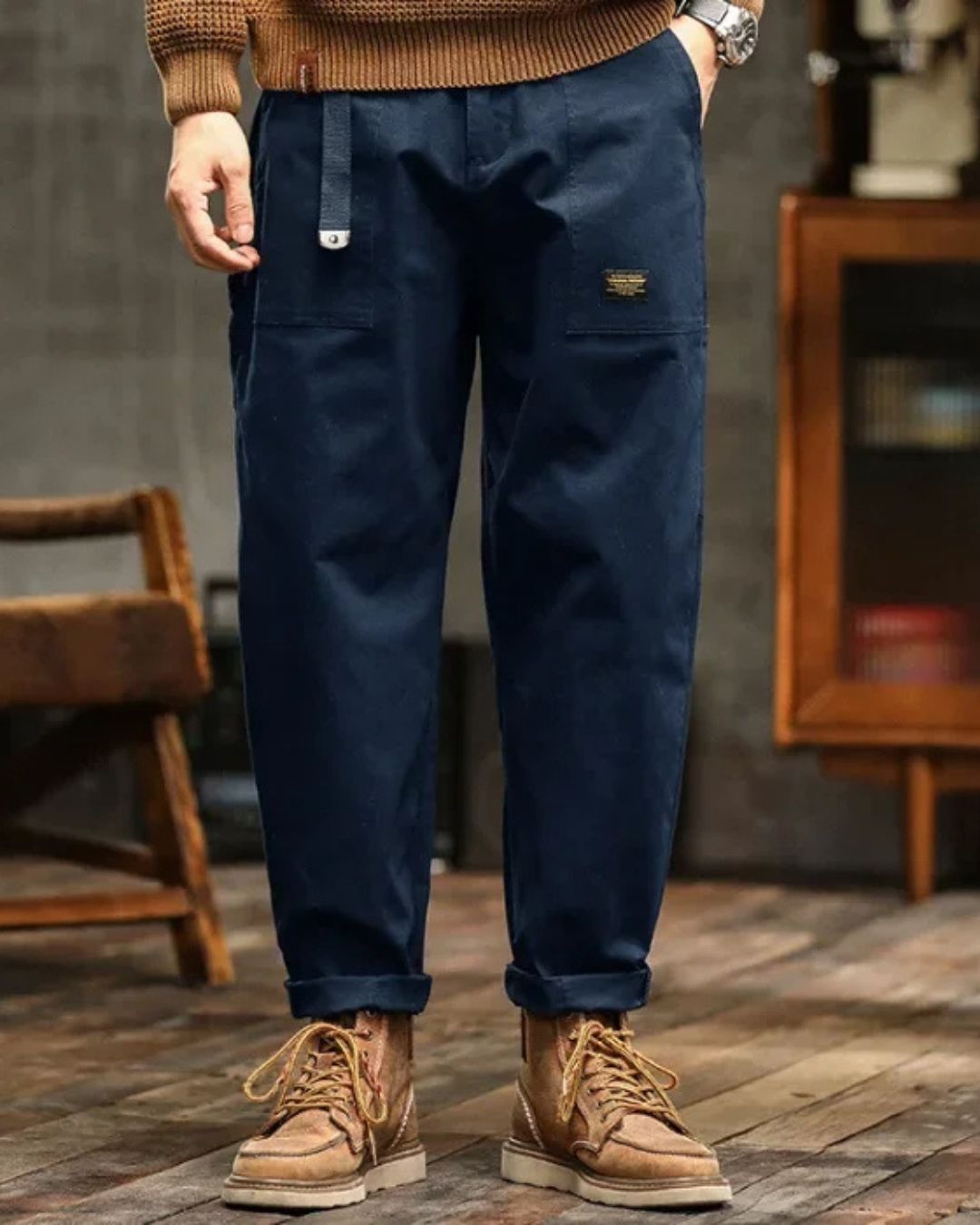 SPODNIE CARGO