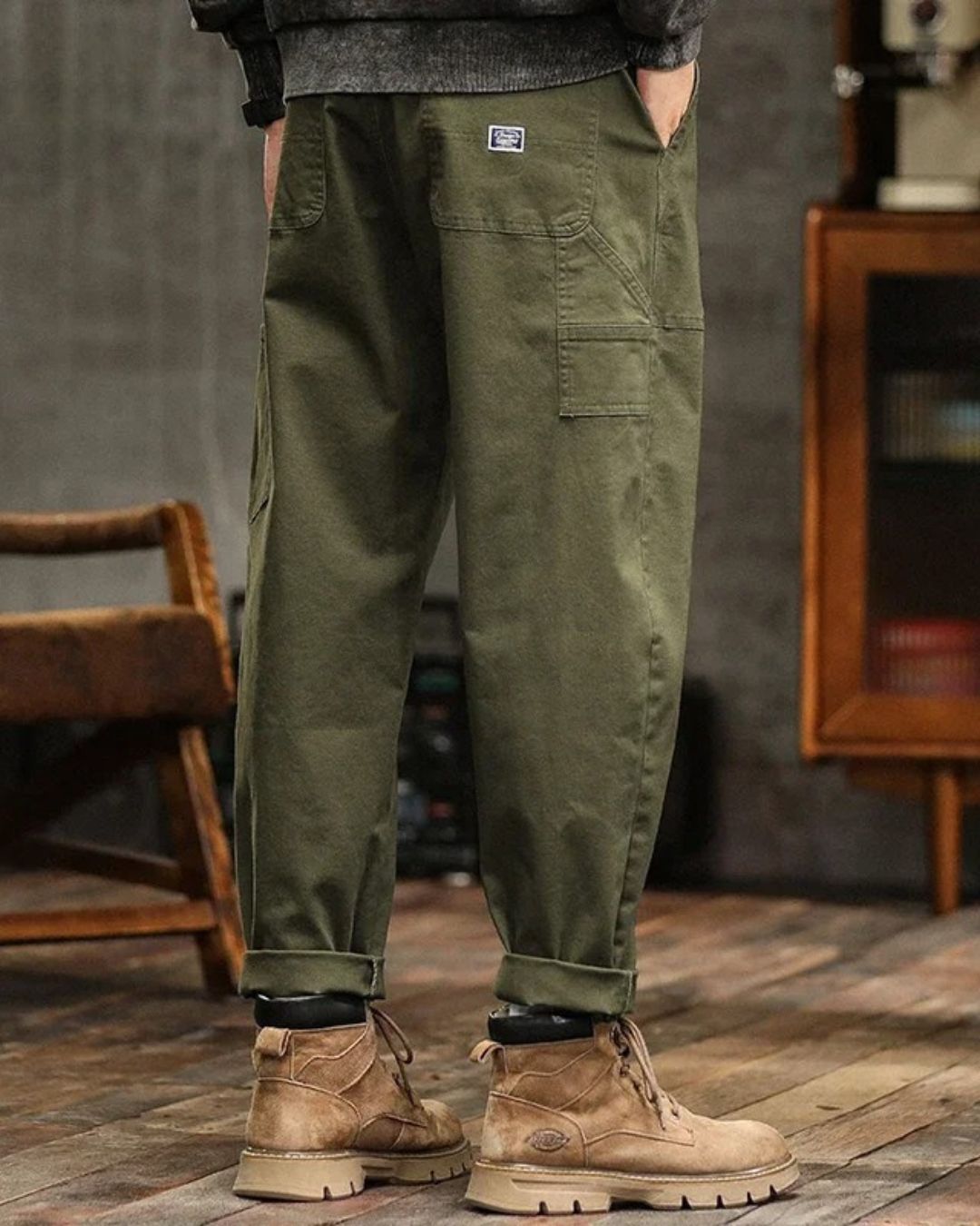 SPODNIE CARGO