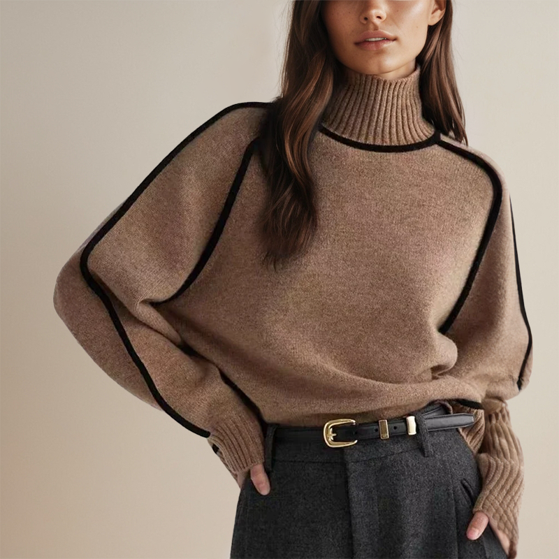 Lara | Sweter z golfem dla kobiet