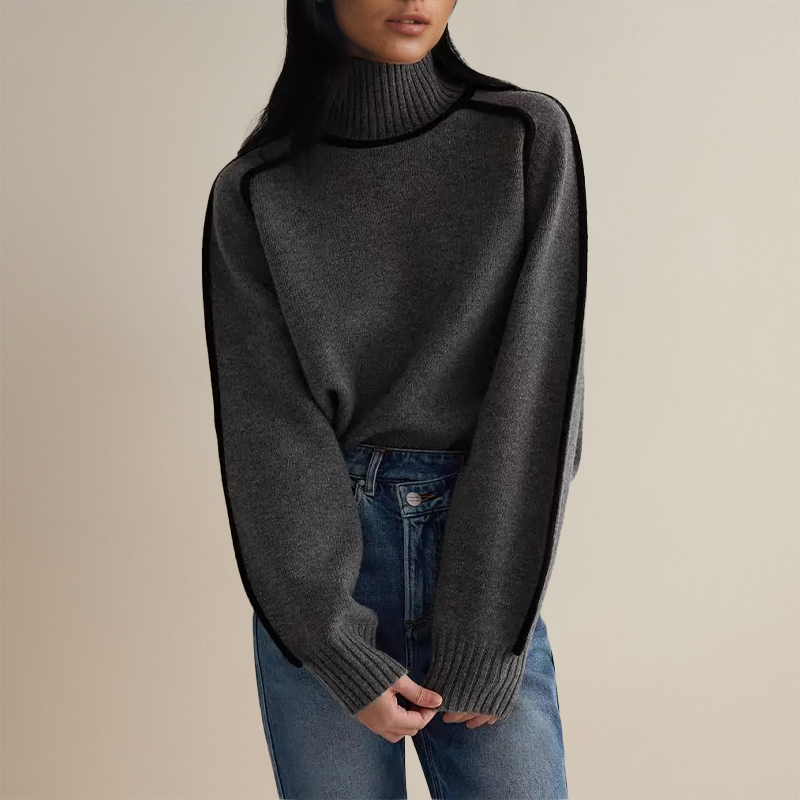 Lara | Sweter z golfem dla kobiet