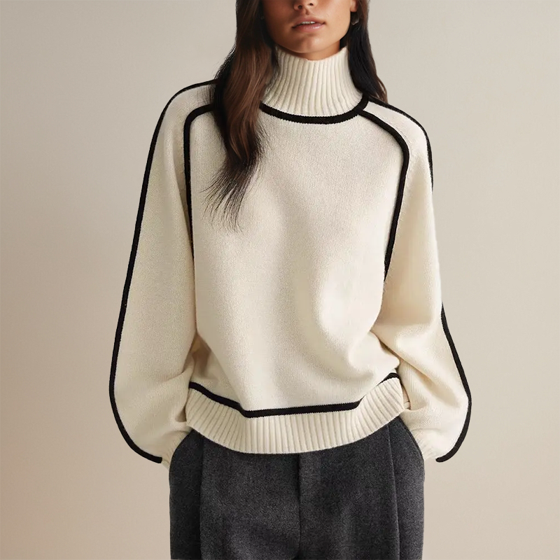Lara | Sweter z golfem dla kobiet