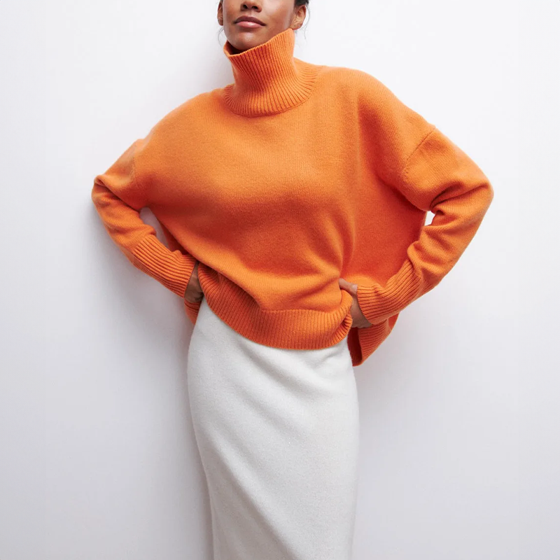Amelia | Elegancki Sweter z Golfem