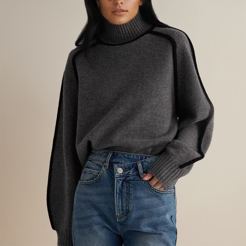 Lara | Sweter z golfem dla kobiet