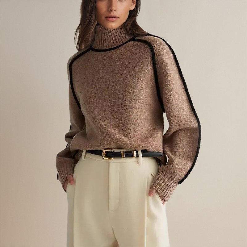 Lara | Sweter z golfem dla kobiet