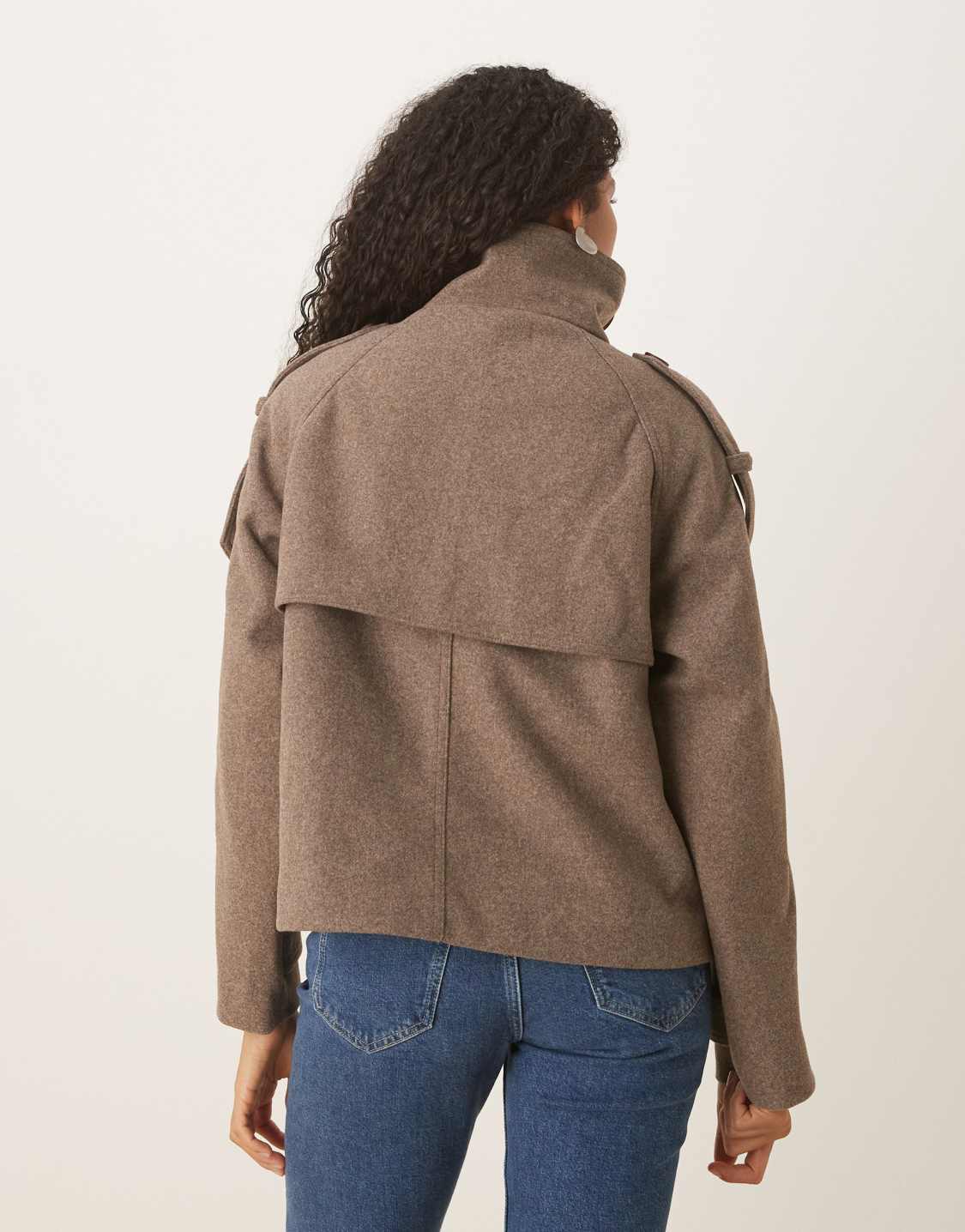 Simi™ | Krótki Trench Coat Citylight