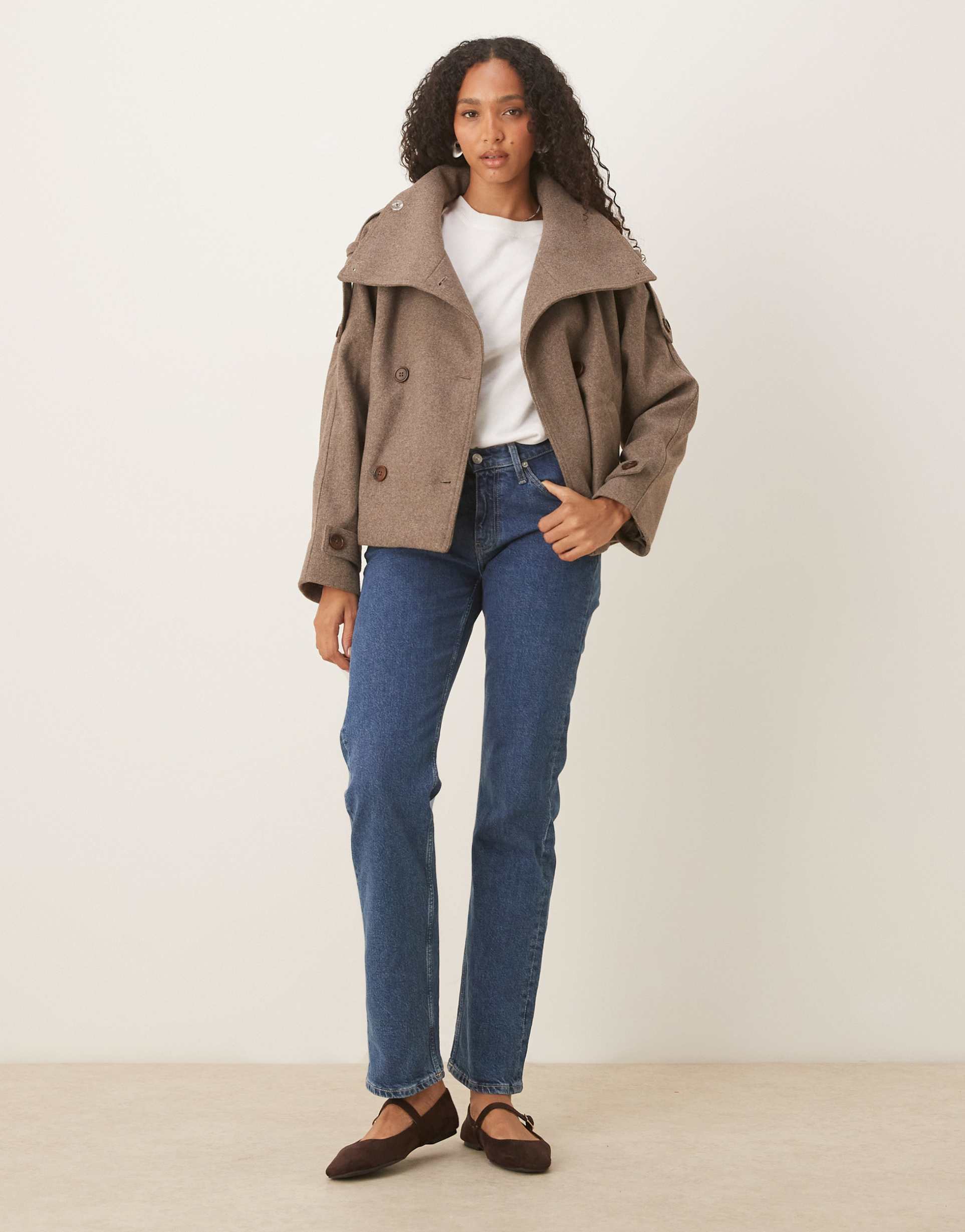 Simi™ | Krótki Trench Coat Citylight