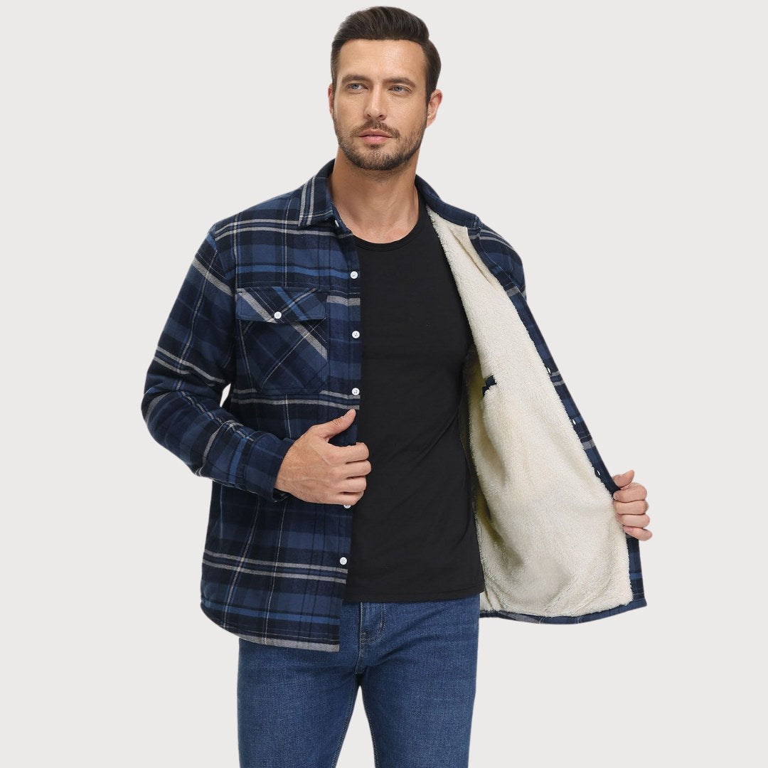 Męska Fleece'owa Kurtka