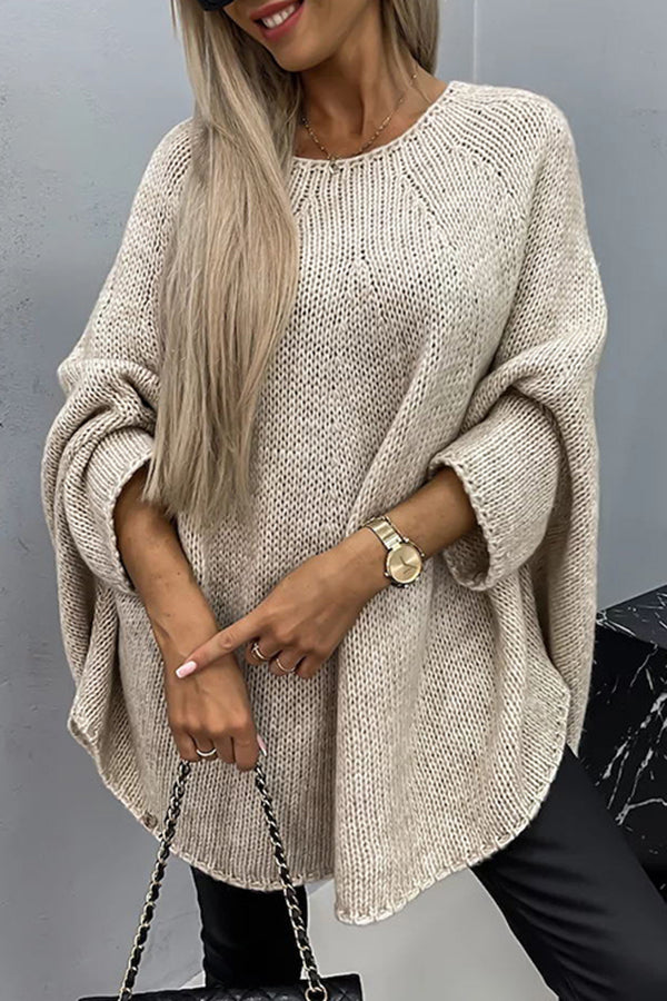 Madani | Sweter Damski Robiony na Drutach