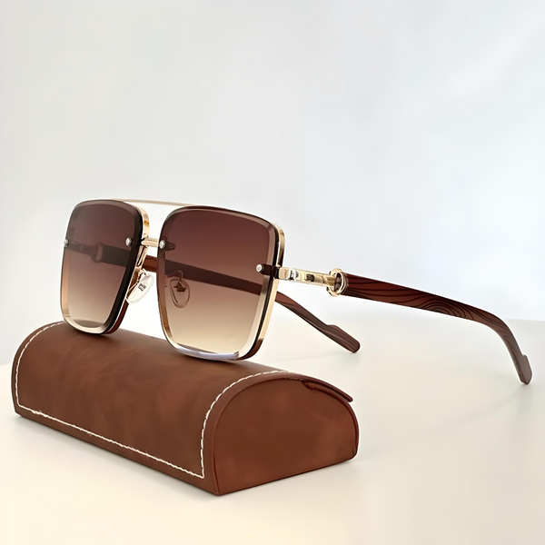Diva™ | Vintage Retro Kwadratowe Okulary Przeciwsłoneczne