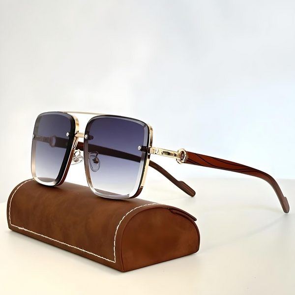 Diva™ | Vintage Retro Kwadratowe Okulary Przeciwsłoneczne