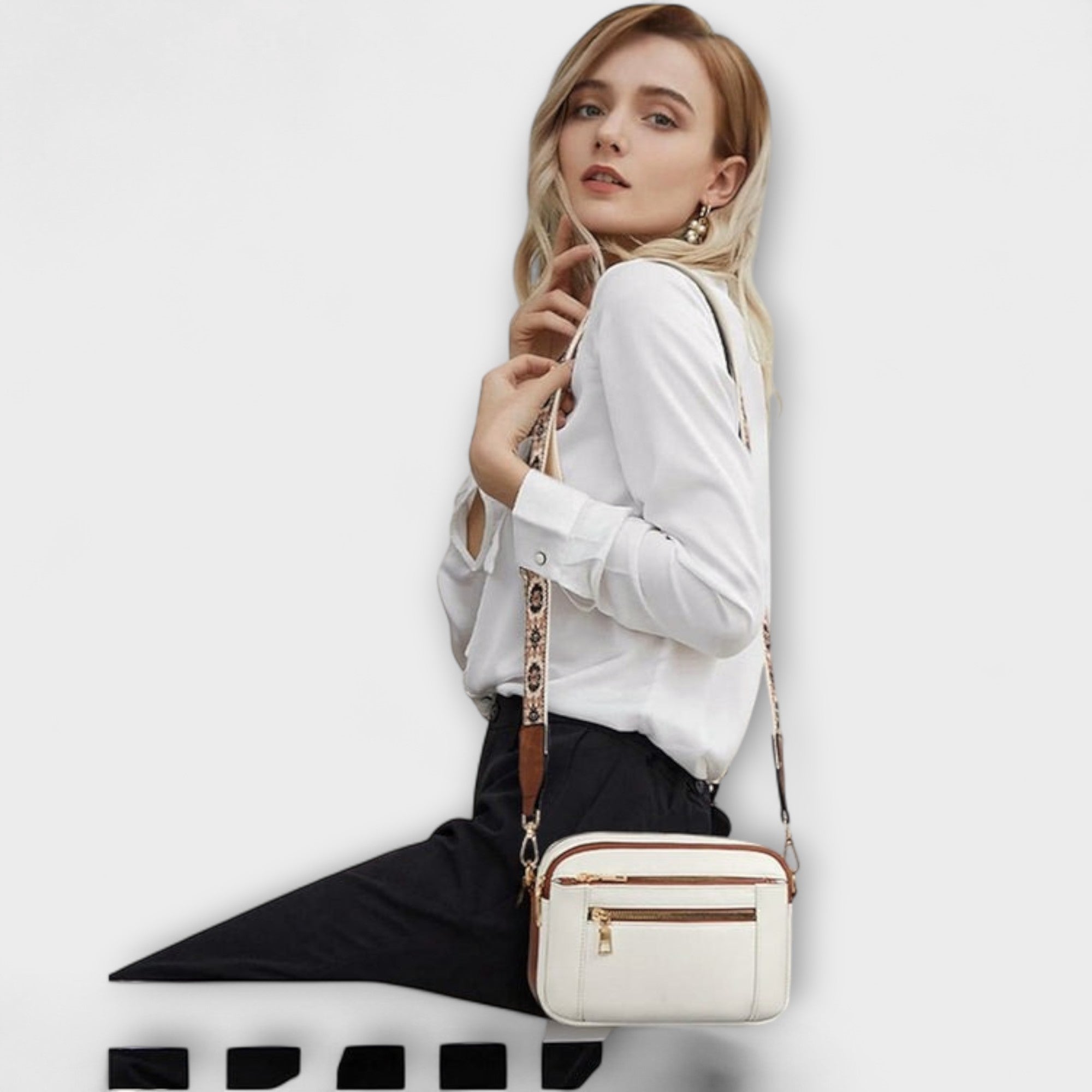 Mira™ | Elegancka Skórzana Torebka na Ramię