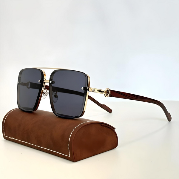 Diva™ | Vintage Retro Kwadratowe Okulary Przeciwsłoneczne