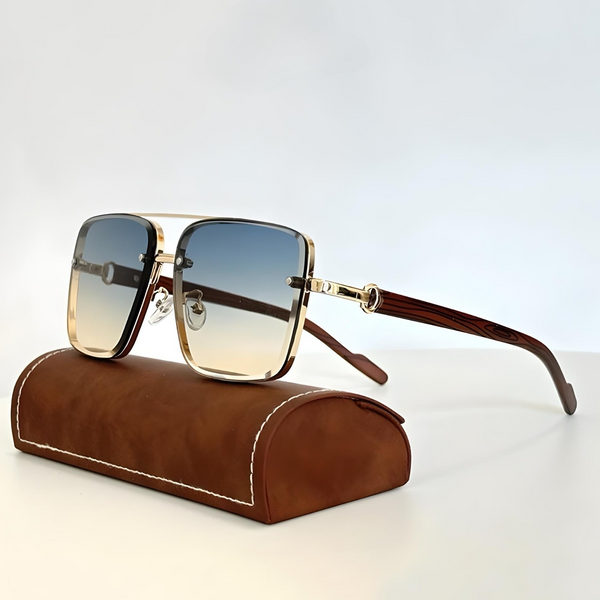 Diva™ | Vintage Retro Kwadratowe Okulary Przeciwsłoneczne